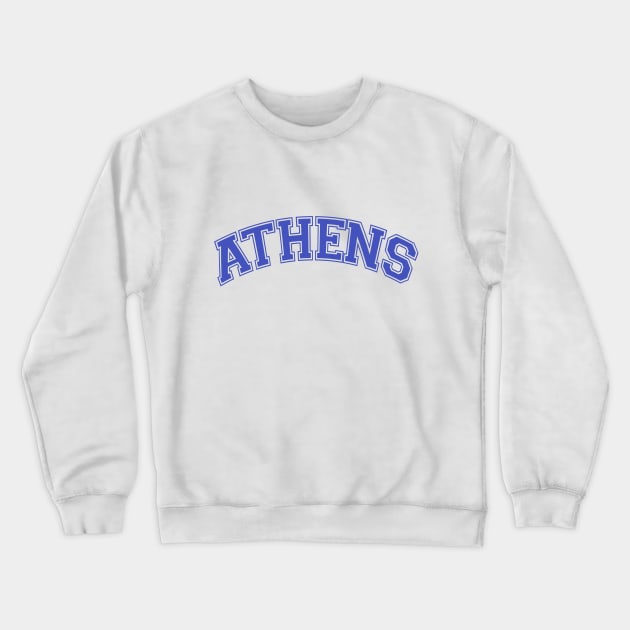 Athens, GA Crewneck Sweatshirt by doodlesbydani